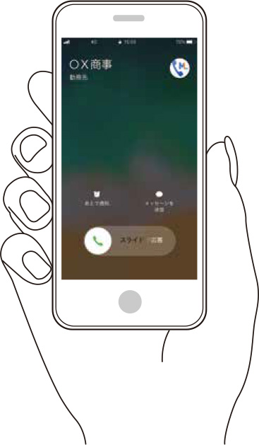 複数のスマートフォンに同時に転送ができる
